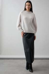 Mia Fratino Theresa Sweater - Alabaster