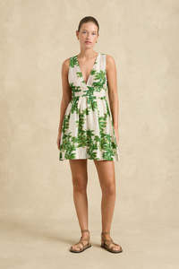 Sale Dresses: Isabella Dress - Mangrove Khaki