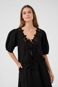 Victoria Blouse - Black
