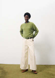 FRNCH Agatha Pant - Creme