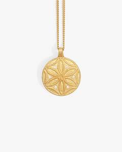Seed of Life Necklace - 18K Gold Vermeil