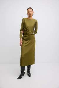 Gregory: Bianca Dress - Olive
