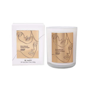 Ginger & Me Mindfulness Candle - Happy