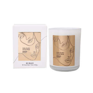 Ginger & Me Mindfulness Candle - Brave
