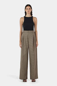 Hansel Gretel: Hamilton Suit Pant - Chestnut Check