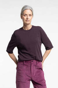 Knitwear: Sam Tee - Mulberry
