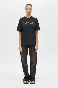 Tops: Era Graphic Tee - Navy