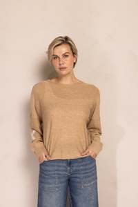 Tops: Sasa Knit Top - Taupe