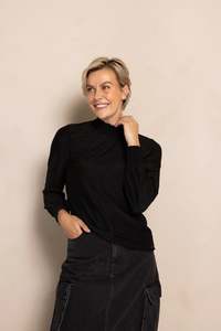 Tops: Vezna Top - Black