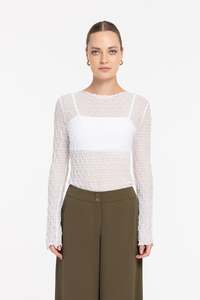Tops: Gigi Top - White