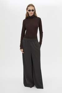 Genre Gingham Pant - Steel