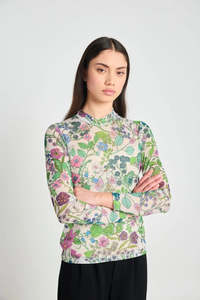 Twenty Seven Names: Fantasy Floral Top