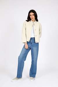 Kyoto Quilted Jacket – Oat