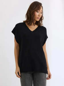Mia Fratino Xavier Vest -  Black