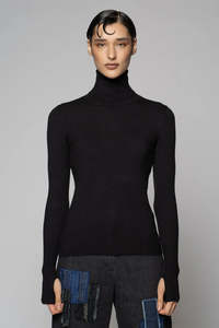 Sayuri High Neck - Black