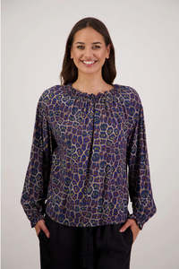 Tops: Rumer Top - Antique Leopard