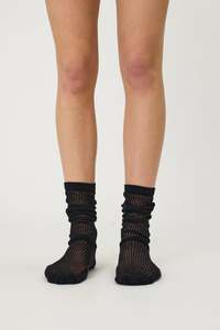 Accessories: Remain Bella Socks - Black
