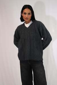 Tatano: Liuliu V-Neck - Grey