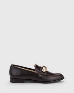 Footwear: Forge Loafer - Espresso