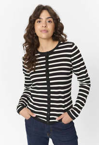 Saint Tropez Mila Striped Cardigan