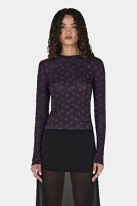 Rita Long Sleeve - Organic Polka