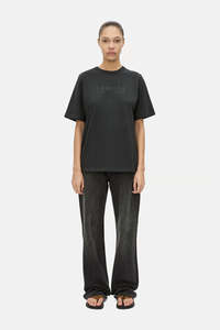 Tops: Era Graphic Tee -  Black