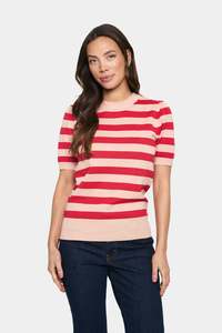 Tops: Mila Block Stripe Pullover