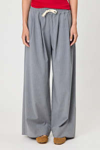 Rhodes Pants - Grey Stripe