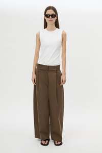 Trousers: Magnolia Drill Pant - Elm