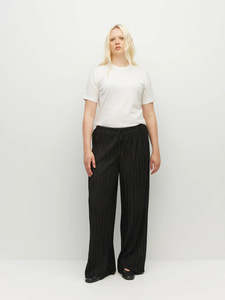 Pleat Pant - Drape Pant (Black)