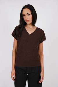 Marlow Frost Merino Vest - Java