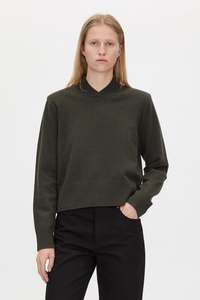 Camilla and Marc Renata Knit Sweater – Bottle Green