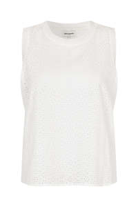 Lollys Laundry: Moll Top - White Broderie