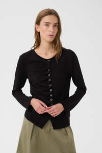 Karen by Simonsen Elizabeth Long Sleeve Tee - Meteorite
