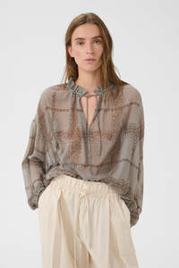 Karen By Simonsen: Karen by Simonsen Easton Blouse - Easton Print