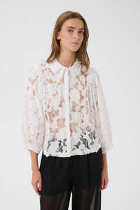 Karen by Simonsen Ena Frosty Blouse - Bright White