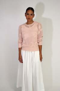 Tatano Siena Sweater - Blush