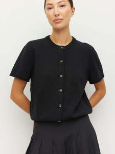 Juliette Hogan Twin T Cardi - Black
