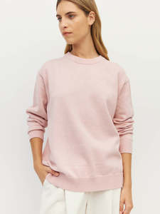 Juliette Hogan Cotton Sweatshirt - Ballet Pink