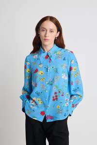 Twenty Seven Names Instrumental Shirt - Blue Floral