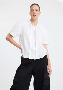 Morrison: Morrison Marina Cotton Blouse White