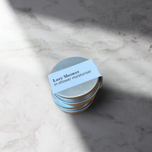 'Lazy Shower' in-shower moisturiser