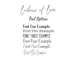 Homewears: Baking Labels - Make your Own - sold individually