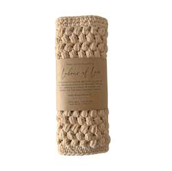 Cotton Face Cloth Natural