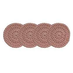 Big Humans: Reusable Cotton Face Wipe Blush - 4 Pack