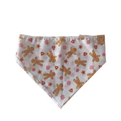 Furry Friends: Christmas Dog Bandana Gingerbread Men