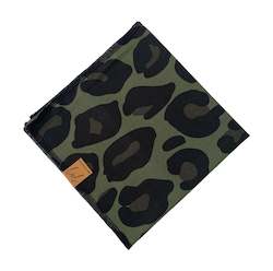 Furry Friends: Dog Bandana Army Green