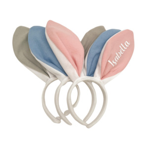 Easter Collection: Personalised Easter Bunny Ears Headband