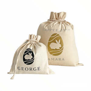 Easter Collection: Easter Treat Bag Bunny & Egg - Personalised