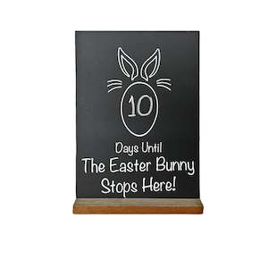 Easter Collection: Bunny Easter Countdown Blackboard